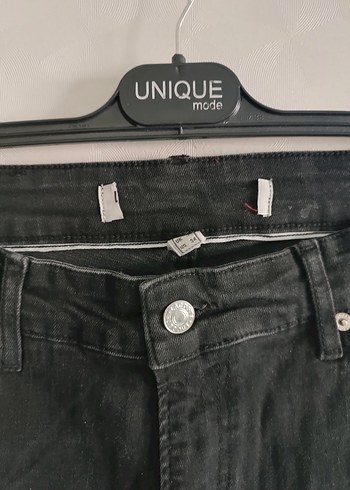 Erkek Siyah Regular Fit Kot Pantolon - Görsel 2