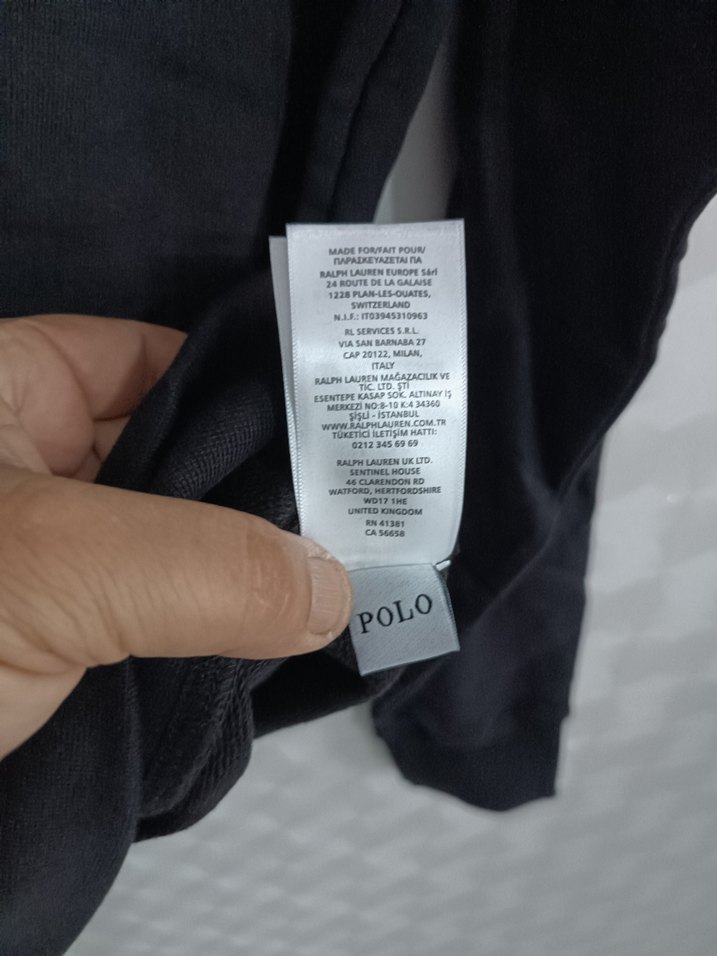 Polo Ralph Lauren Siyah Erkek Sweatshirt - Görsel 4