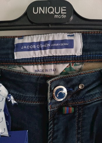 Erkek Lacivert Regular Fit Denim Pantolon - Görsel 3