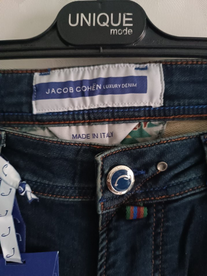 Erkek Lacivert Regular Fit Denim Pantolon - Görsel 3