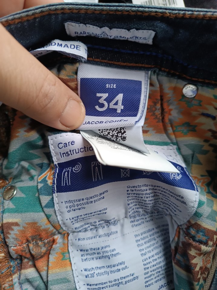 Erkek Lacivert Regular Fit Denim Pantolon - Görsel 4