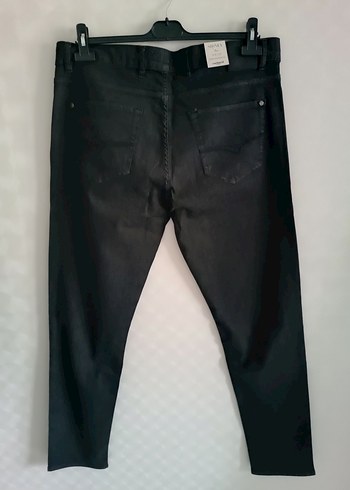 Erkek Siyah Regular Fit Denim Pantolon - Görsel 6