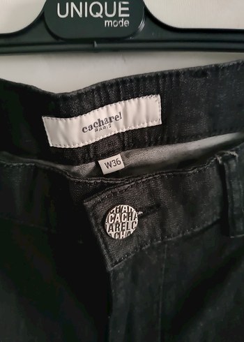 Erkek Siyah Regular Fit Denim Pantolon - Görsel 3