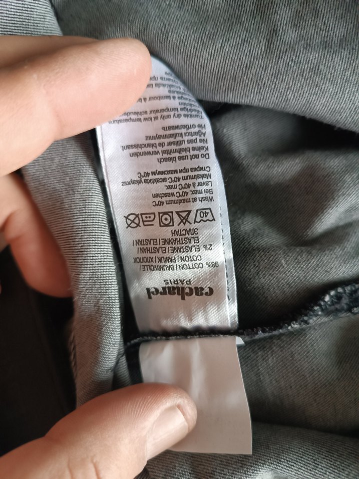 Erkek Siyah Regular Fit Denim Pantolon - Görsel 4
