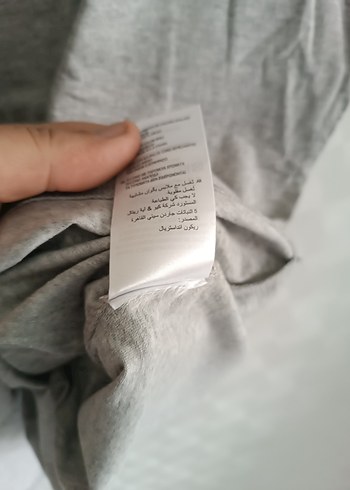 GANT Gri Baskılı Erkek Tişört - Görsel 4