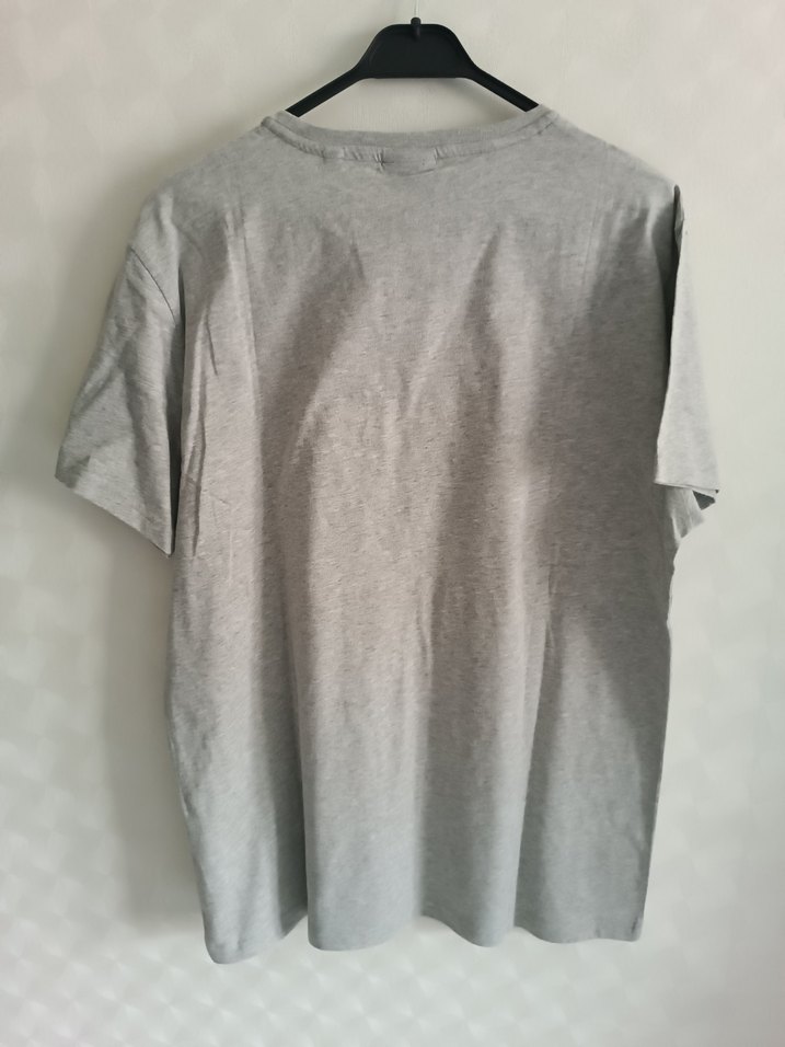 GANT Gri Baskılı Erkek Tişört - Görsel 5