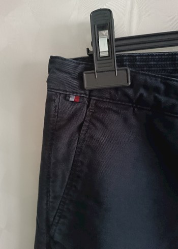 Erkek Siyah Denim Regular Fit Pantolon - Görsel 2
