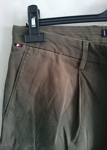 Bej Keten Regular Fit Erkek Pantolon - Görsel 2