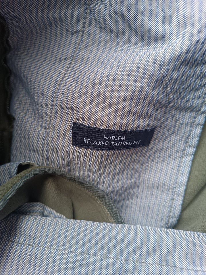 Bej Keten Regular Fit Erkek Pantolon - Görsel 3