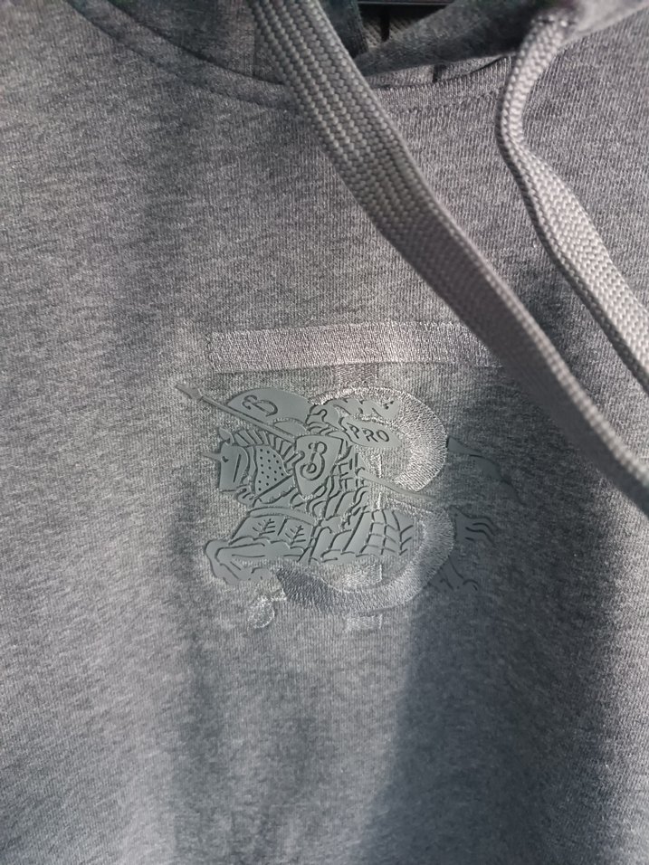 Gri Kapüşonlu Kadın Sweatshirt - Görsel 2