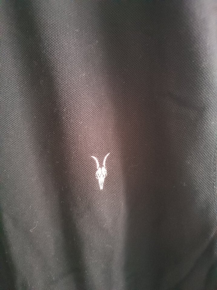 Erkek Siyah Uzun Kollu Polo Tişört — görsel 3/6
