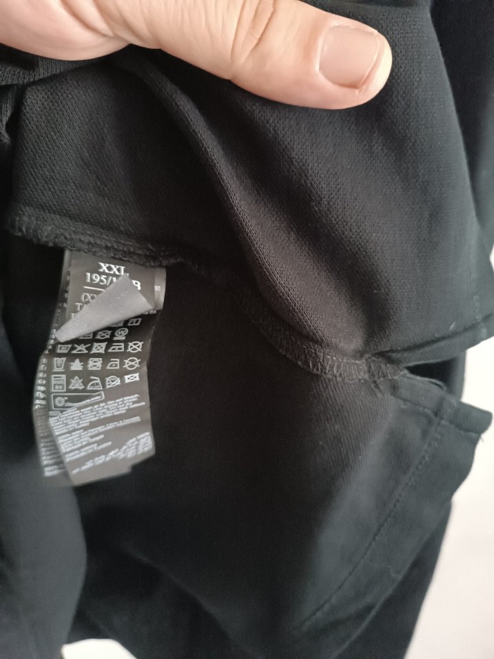 Erkek Siyah Uzun Kollu Polo Tişört — görsel 5/6