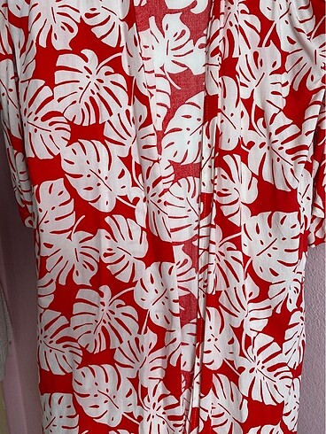 Penti Yaprak Desenli Kimono
