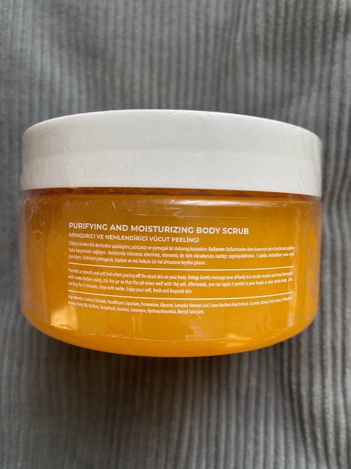 Sinoz Arındırıcı ve Nemlendirici Vücut Peelingi - Görsel 2
