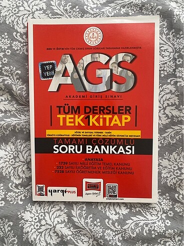 ags tüm dersler soru bankası