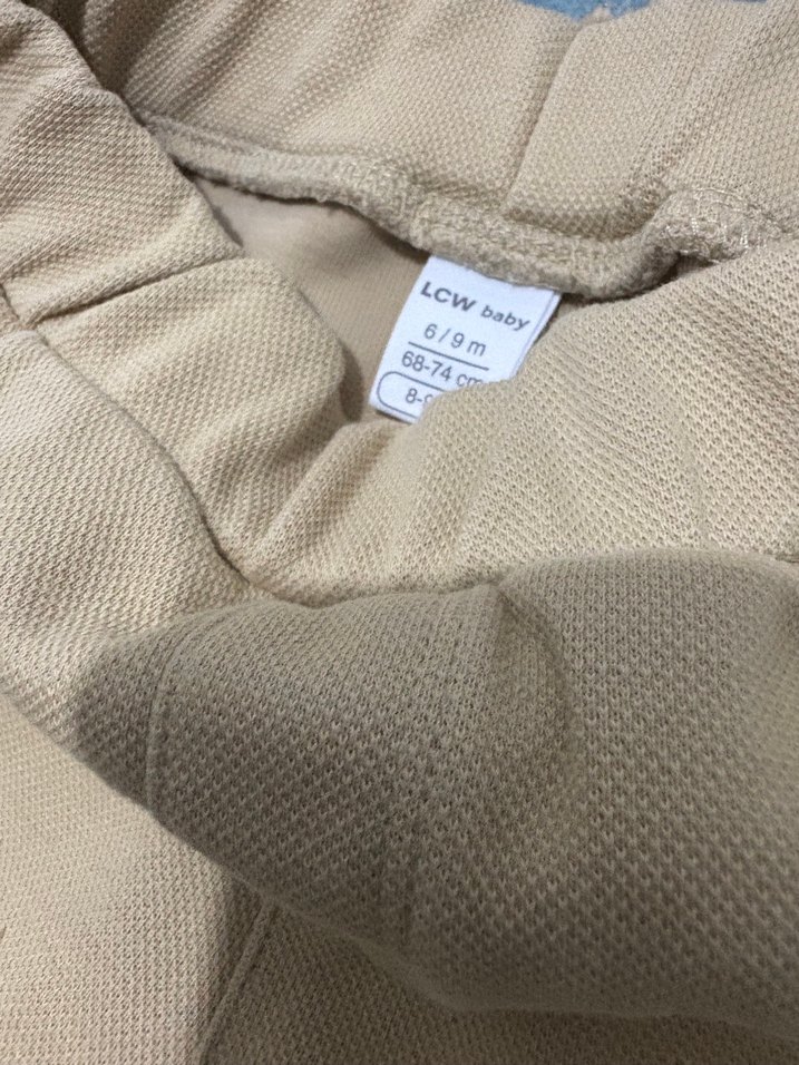 Mavi Pamuklu Uzun Kollu Bebek Takımı - Görsel 4