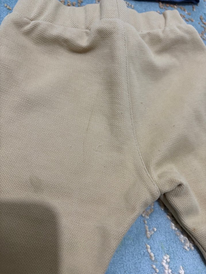 Mavi Pamuklu Uzun Kollu Bebek Takımı - Görsel 3