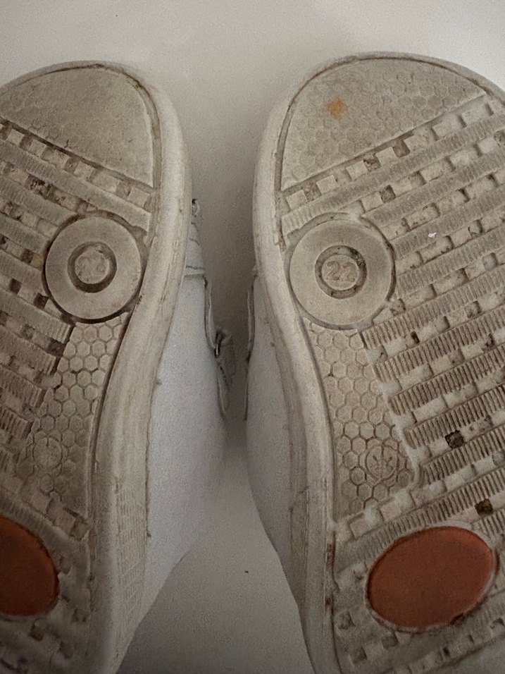 Cırt Cırtlı Beyaz Erkek Çocuk Spor Ayakkabı - Görsel 3