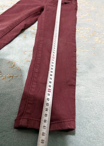 Bordo Erkek Çocuk Denim Pantolon - Görsel 4