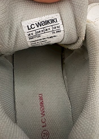 Beyaz Erkek Çocuk Spor Ayakkabı Velcro - Görsel 3