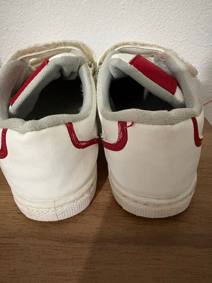 Beyaz Erkek Çocuk Spor Ayakkabı Velcro - Görsel 5