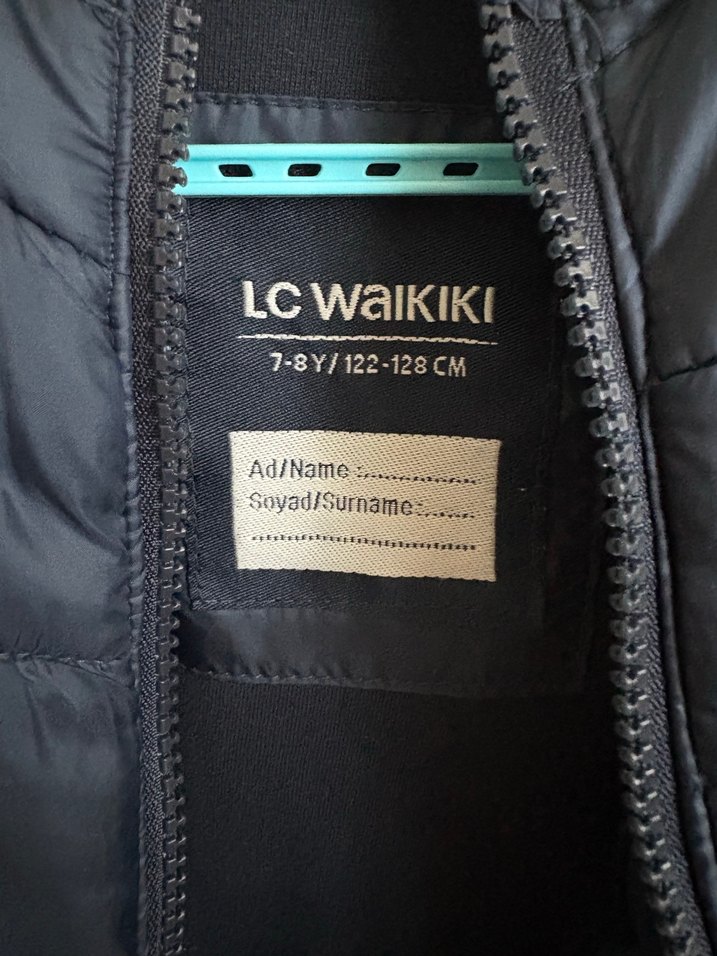 Erkek Çocuk Kapüşonlu Renk Bloklu Yelek - Görsel 5