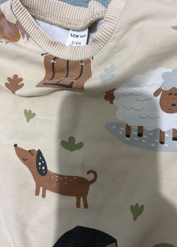 Yeşil Erkek Sweatshirt, - Görsel 3