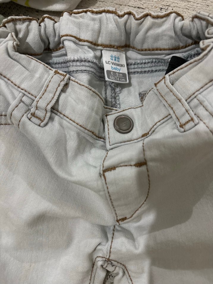 Erkek Çocuk Lacivert Denim Pantolon - Görsel 4