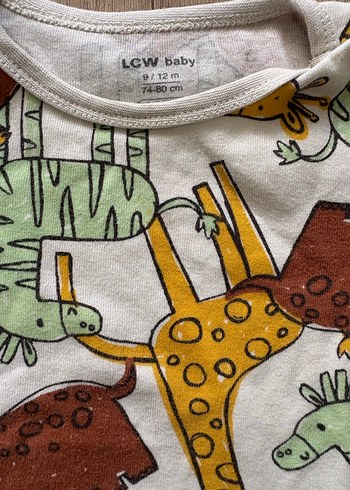 Bohem Tarzı Baskılı Kahverengi Bebek Takımı - Görsel 3