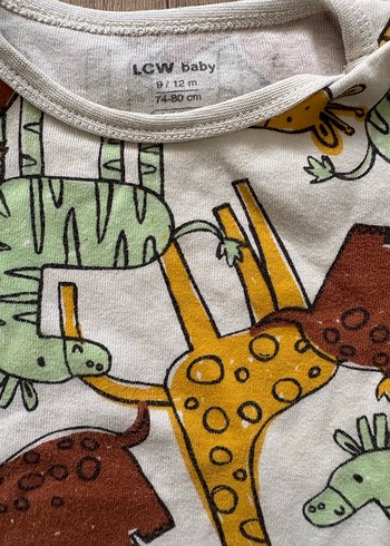 Bohem Tarzı Baskılı Kahverengi Bebek Takımı - Görsel 2