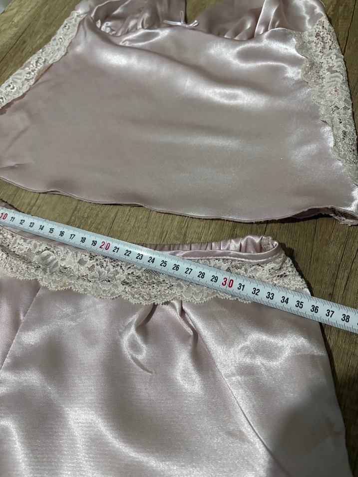 Saten gecelik seti - Görsel 3