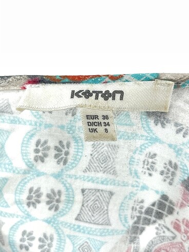 36 Beden çeşitli Renk Koton Bluz %70 İndirimli.