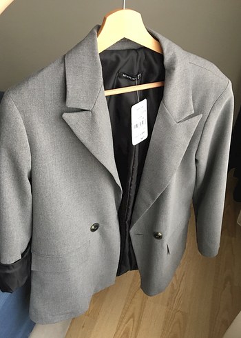 Gri blazer