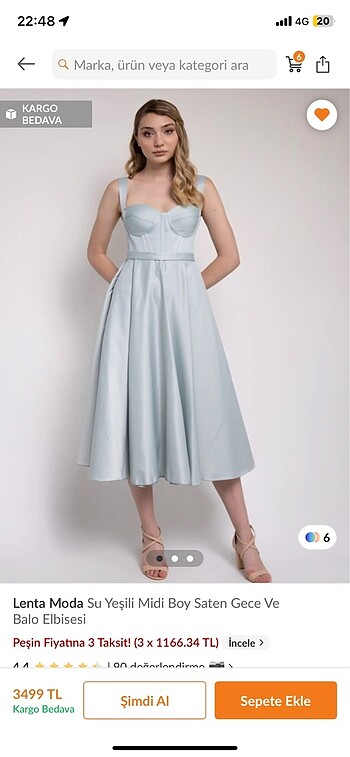 Lenta moda abiye