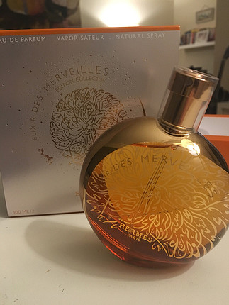 l Beden turuncu Renk Hermes Elixir Des Merveılles edition collector parfüm 100 ml