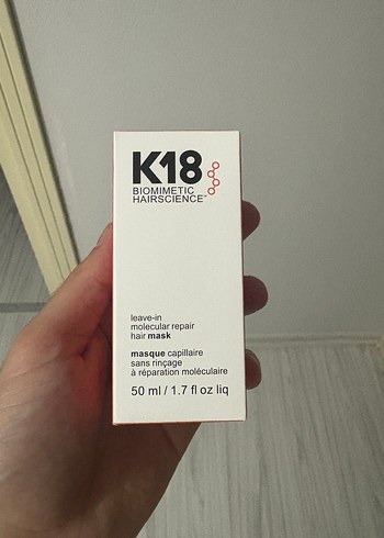 K18 Biomimetic Saç Maskesi 50ml - Görsel 3