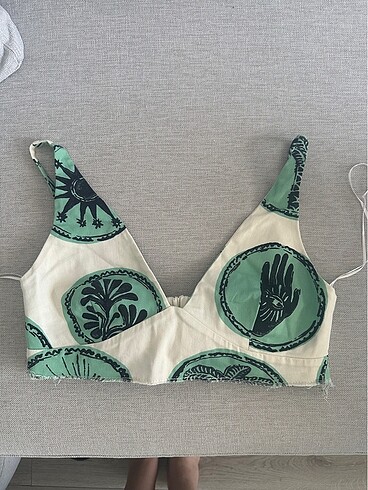 Crop zara bluz