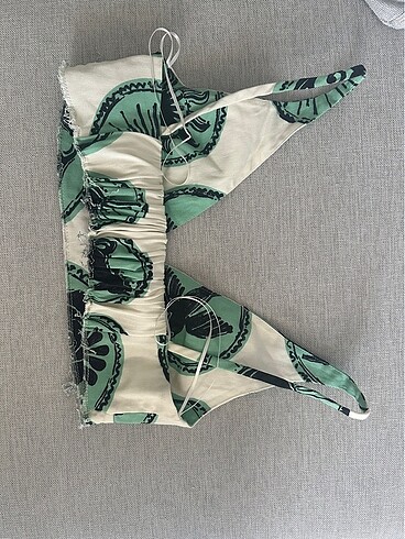 m Beden Crop zara bluz