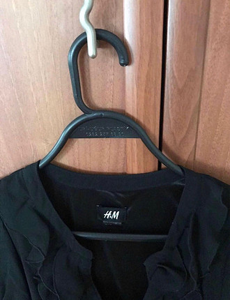 s Beden H&M siyah tül elbise