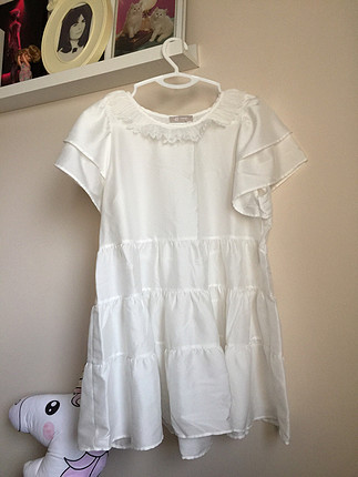 twist beyaz elbise