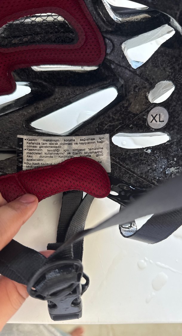 Yeşil Yılan Desenli bisiklet Kaskı - Görsel 4