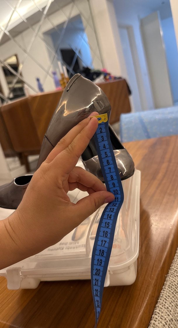 Klasik Parlak Kahverengi Stiletto Topuklu Ayakkabı - Görsel 4