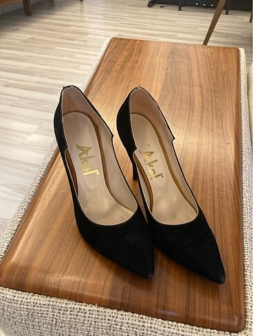 Diğer Siyah süet Stiletto