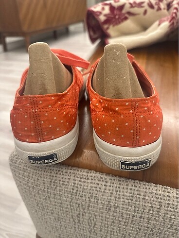 Superga bayan ayakkabı turuncu - Görsel 5