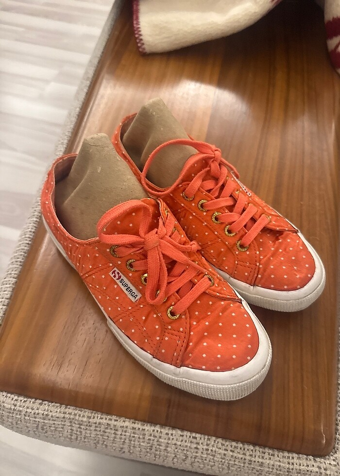 Superga bayan ayakkabı turuncu - Görsel 3