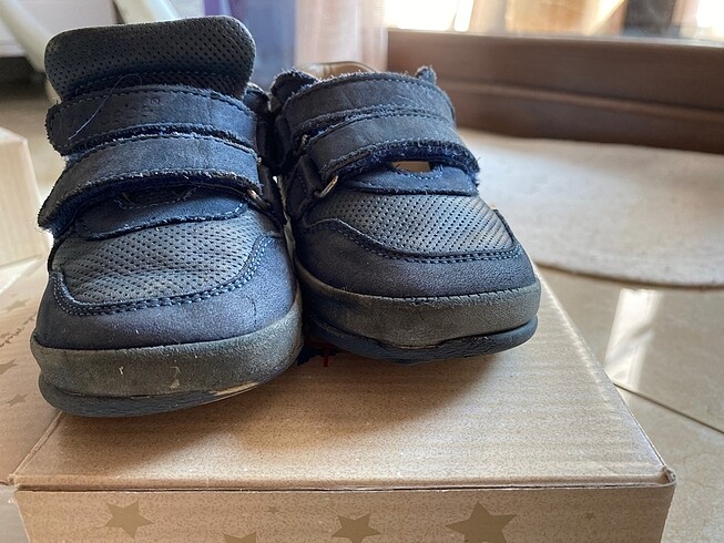 21 Beden lacivert Renk Nubebe ilkadım ayakkabısı
