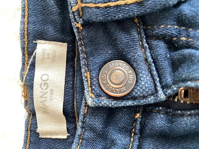 6 Yaş Beden lacivert Renk Mango jean