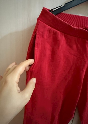 Kırmızı kız çocuk u.s polo Eşofman Altı - Görsel 6