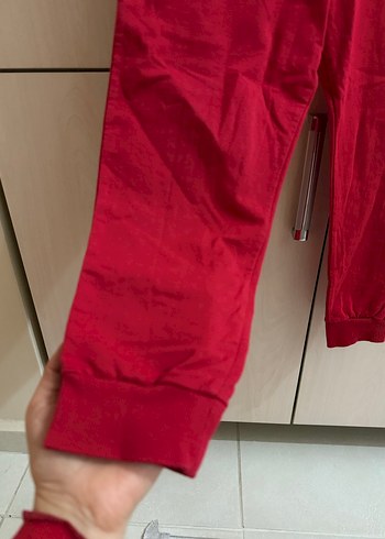 Kırmızı kız çocuk u.s polo Eşofman Altı - Görsel 5