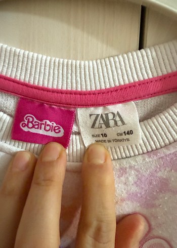 Kız Çocuk Barbie Batik Desen Eşofman Takımı - Görsel 8